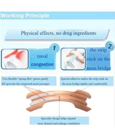 Anti Snoring Nasal Strips Medium - 100 Count - Better Breathe Nasal Pads for Good Sleeping - Buy Online on GoSupps.com