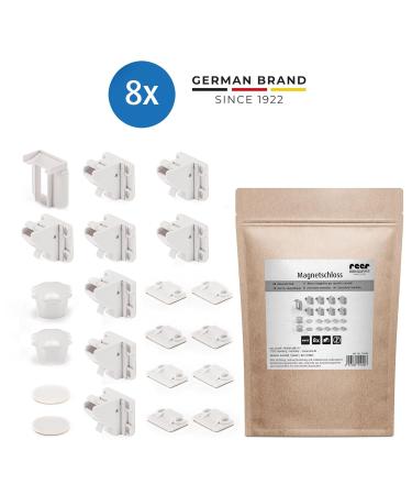Magnetic Lock Set (8 Pieces) - Child Safety Cabinet & Drawer Locks | Secure Your Home for Babies & Kids | Easy Adhesive Installation - Buy Online on GoSupps.com
