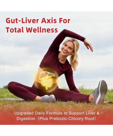 2 Pack Lukaree Liver Cleanse Detox & Repair Gummies | Sugar-Free Milk Thistle Supplement w/Artichok & L-Glutathione - Ultra-Concentrated Herbal Liver Support for Men & Women -Vegan 60 Count - Buy Online on GoSupps.com