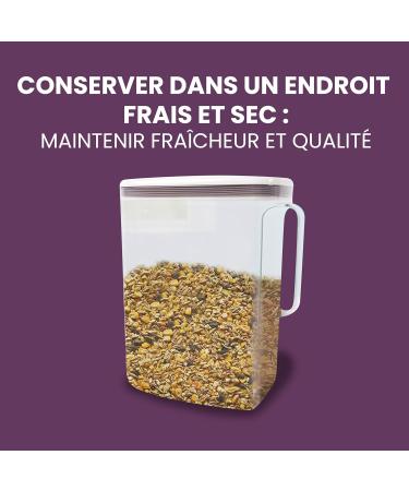 LERAVA - Bird Seeds Premium Quality - 800g - Wild Bird Food Mix - Ideal for the Garden and Winter - - Buy Online on GoSupps.com