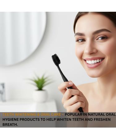 Herbs Botanica Activated Charcoal Powder, Food Grade Natural Detoxifier for Digestive Health, Teeth Whitening, Detoxification & Bug Bite Relief, 8 oz / 227 gm - Buy Online on GoSupps.com