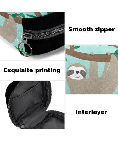 GIAPB Period Bag - Sanitary Napkin Storage & Makeup Pouch (Animal Palm Tree Color) - Buy Online on GoSupps.com