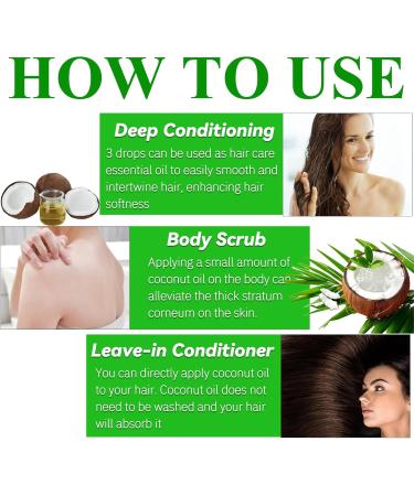 Elitzia Coconut Oil Hair Spa Skin Care Massage Oil Conditoner Liquid Skin Nourish Moisturier Makeup Remover Fix Flyaways Versatile Base Oil Face Body Pure Natural 3.99fl.oz 3.99 Fl Oz (Pack of 1) - Buy Online on GoSupps.com