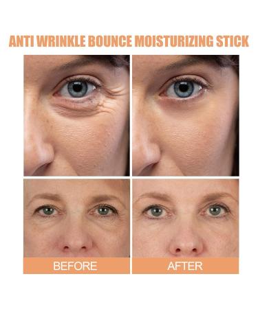 Wrinkle Collagen Moisture Balm & Eye Balm Stick - Korean Anti-Wrinkle Serum Deeply Moisturizes Reduces Fine Lines (2PCS - Buy Online on GoSupps.com
