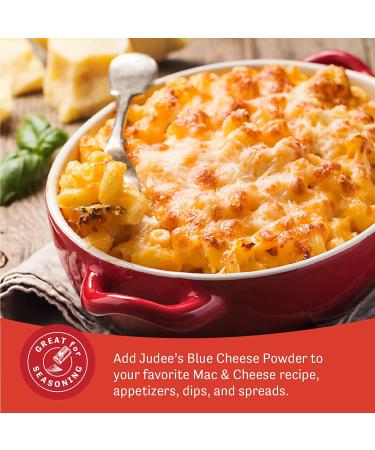 Judee's Blue Cheese Powder 11.25 oz - Gluten-Free & Nut-Free - Made in USA - Ideal for Seasonings, Dressings, Dips & Sauces - Buy Online on GoSupps.com
