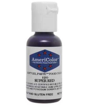 AmeriColor Super Red Soft Gel Paste, .75oz