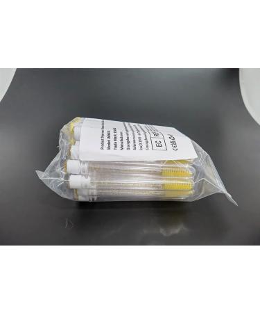 Buy Ebanku 40-Piece Yellow Diamond Empty Mascara Tube Set | Eyelash Brush & Makeup Tubes for Extensions - International Shipping Available - Buy Online on GoSupps.com