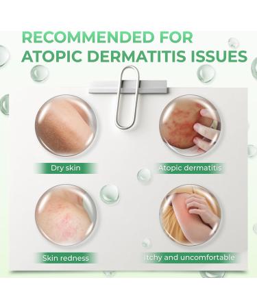 Atoskin Shower Gel for Eczema Psoriasis Dermatitis and Anti-Itch Relief with RicoBio JA7 - for Atopic Dermatitis Patents (6.8 oz) 1 Shower Gel - Buy Online on GoSupps.com