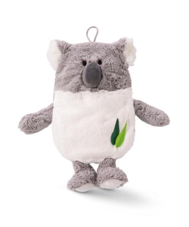 Nici 49646 Koala 350ml 34cm Figurian gray-2 in 1-soft cuddly toy & hot bottle for girls & boys plush bed bottle from 10 months