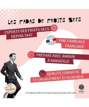 Dried Fruit FADAS - Mix Le Craint D gun Bio 145 g - Cashews Almonds Hazelnuts & Raisins - Aperitif & Snacking Mix - Buy Online on GoSupps.com