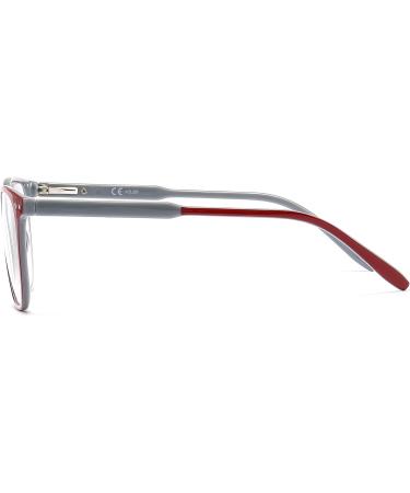 Suertree 1pc Reading Glasses - Fashion Computer Glasses for Men & Women - 1.5X Red Readers | International Shipping Available - Buy Online on GoSupps.com