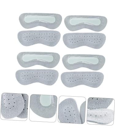 FRCOLOR 4 Pairs Anti-Wear Back Stickers for Shoes | Heel Protectors & Pads | Grey Leather Heelpieces 18X10.5cm - Buy Online on GoSupps.com