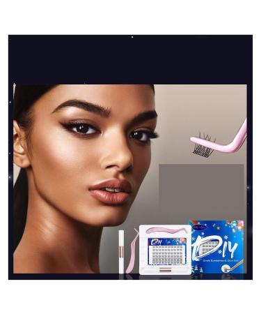 Shop Reusable False Eyelashes Set with Mascara & Eyelash Glue - Perfect for Beginners | International Shipping Available - Buy Online on GoSupps.com