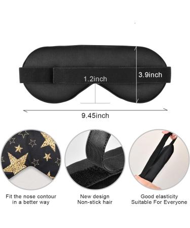 Haskirky Light Blocking Eye Mask - Adjustable Breathable Mask for Business Travel, Yoga, and Deep Sleep - Buy Online on GoSupps.com