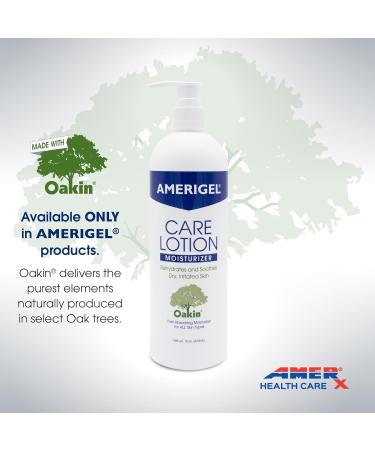 AMERIGEL Care Lotion Hypoallergenic Moisturizer - Diabetic Skin Care - Rehydrates and Soothes Dry, Irritated Skin - 16 oz. 16 Fl Oz (Pack of 1) - Buy Online on GoSupps.com