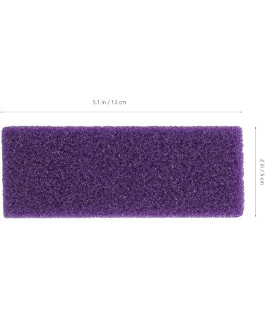 Healifty 6pcs Pumice Stone Callus Remover Foot Care Kit - Purple | Pedicure Exfoliator Scrubber for Hard Skin | 6 Count - Buy Online on GoSupps.com