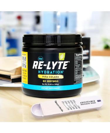 Relyte Hydration Powder 400g - Pina Colada Flavor | Zero-Calorie Electrolytes Gluten-Free Non-GMO | Includes Beyondeals Measuring Spoon | International Shipping Available - Buy Online on GoSupps.com