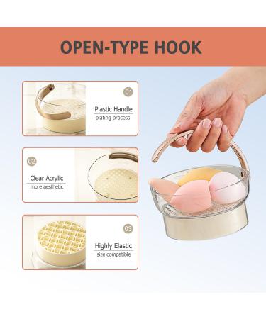 3-in-1 Makeup Brush Cleaning Mat & Holder - Easy Drying Storage & Organizer in Cream Color | International Shipping - Buy Online on GoSupps.com