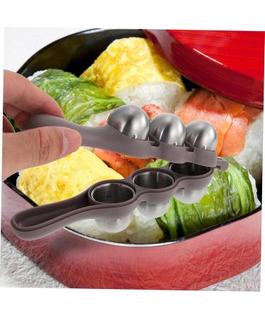Alipis 1 Set Rice Ball Mold Silicone Molds Onigiri Shaper Convenient Bento Making Mold Shaker Child Mini - Buy Online on GoSupps.com