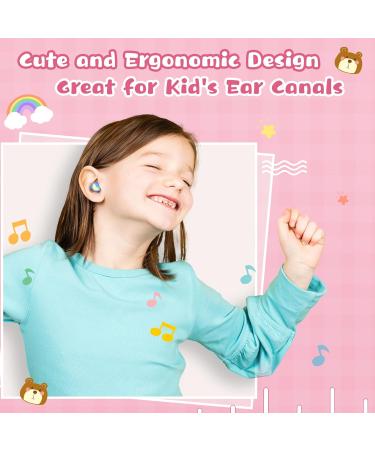 Kids Ear Plugs - Reusable Noise Cancelling Silicone Earplugs for Ages 6-12 | 2 Pairs for Concerts Flying School & Playtime - Grey & Blue - Buy Online on GoSupps.com