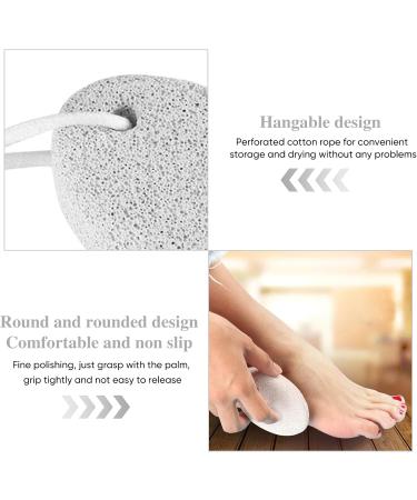 Natural Foot Pumice Stone for Feet Hard Skin Callus Remover for Feet and Hands Exfoliate Rough Skin Equipped with Kitchen Bathroom Hanging Convenient Quick-Drying Hand Towel. - Buy Online on GoSupps.com