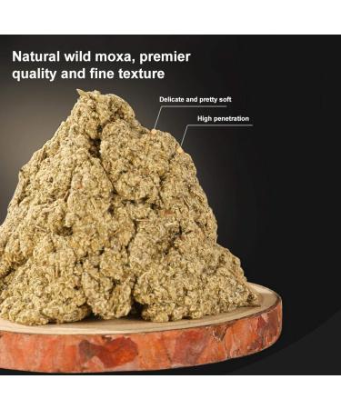 Gold Moxa Premium Mugwort for Moxibustion | Relieve Pain & Expel Cold | 1000g Health Care Heating Massage - Buy Online on GoSupps.com