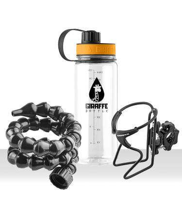 Giraffe Hands Free Drinking System with Clear Tritan Bottle & Bottle Holder - 25 Inch, 7 Piece Set - Buy Online on GoSupps.com