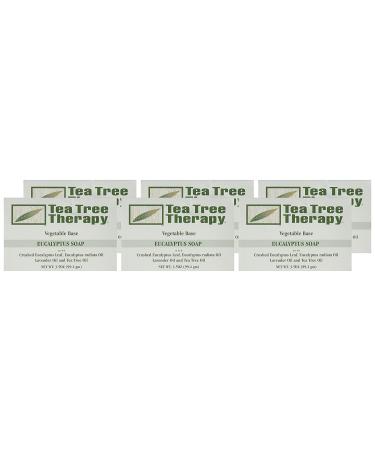 Tea Tree Therapy Eucalyptus Soap - 3.5 oz | Natural Skin Care - Buy Online on GoSupps.com