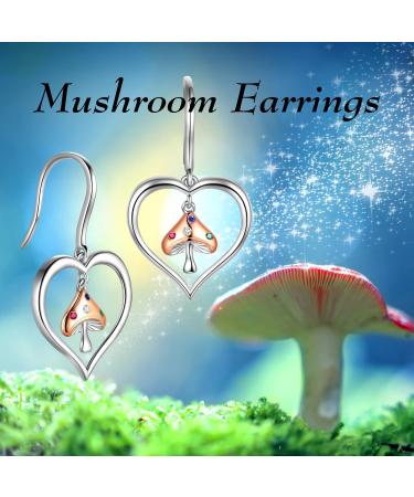 Cute Cat Necklace with Sparkling Zirconia Crystal Birthstone Pendant Necklace for Girls Womens White Gold Over 925 Sterling Silver Animal Necklace Birthstone Jewelry Sweet Present Girlfriend Sisters E Mushroom Earrings - Buy Online on GoSupps.com