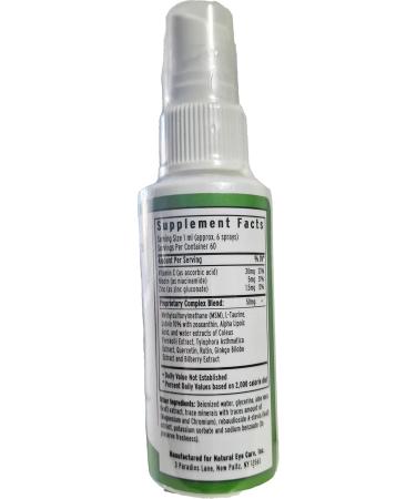 Dr. Grossman's Complete Eye Formula 2oz (Oral Spray) - Buy Online on GoSupps.com