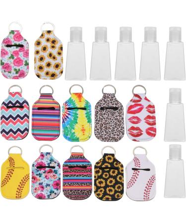 Lurrose 48 STK Bottle Set - Portable Travel Shampoo Containers & Key Trailer Holders | Multi-Color NEOPRES 10.5x6cm | Ideal for Detergent & Travel - Buy Online on GoSupps.com