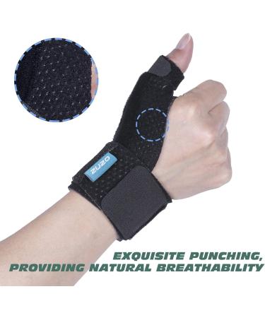 2U2O Compression Reversible Thumb & Wrist Stabilizer Splint - Improved Version for BlackBerry Thumb, Trigger Finger, Pain Relief | Arthritis, Tendonitis, Carpal Tunnel Support - S/M - Buy Online on GoSupps.com