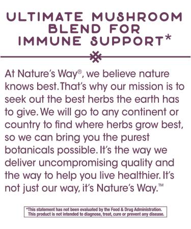 Nature's Way Myco Defense - Premium Blend 60 Vegan Capsules for Immune Support - Buy Online on GoSupps.com