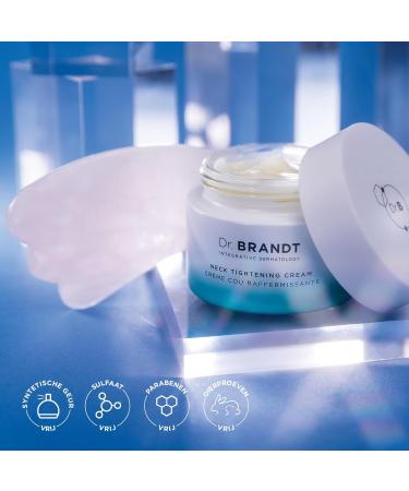 Dr Brandt Skincare Dr Brandt Needles No More Neck Tightening Cream Lifts firms and reduces sagging skin Includes a rose quartz Gua Sha tool 50 g - Buy Online on GoSupps.com