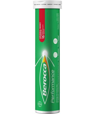 Buy Berocca Performance 30 Effervescent Tablets - Original Berry Flavor Caffeine-Free - International Shipping Available - Buy Online on GoSupps.com