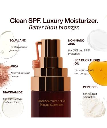 Good Weather Skin Mineral Sunscreen Duo SPF 30 Broad-Spectrum Non-Nano Zinc Face & Neck Sun Protection | Hydrating Anti-Aging Radiant Finish - Buy Online on GoSupps.com