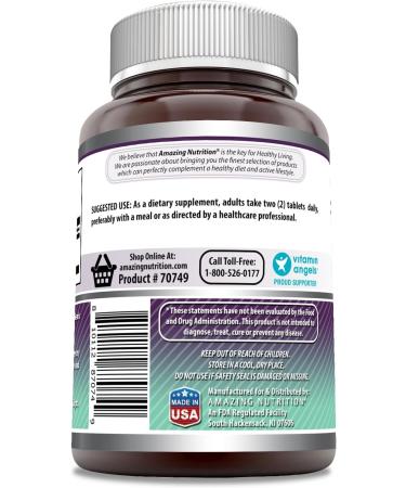 Amazing Formulas MSM (Methylsulfonylmethane) Tablets | 3000 Mg Per Serving Supplement | Non-GMO | Gluten Free | Made in USA (90 Count) - Buy Online on GoSupps.com