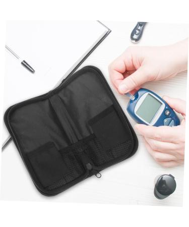 BCOATH Blood Meter Storage Bag Storage Bags Suitcase Bag Portable Fabric Travel Monitor - Buy Online on GoSupps.com