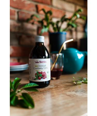 Organic Cranberry Juice 6 Pack | 100% Cold-Pressed Vegan No Sugar No Preservatives - Berriespolska  - Buy Online on GoSupps.com