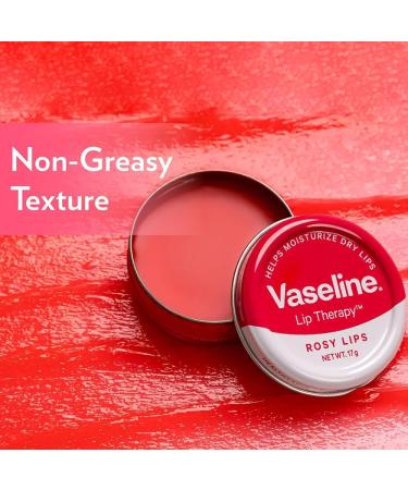 Buy Lip Tins Rosy Lips - Hydrating Sheer Pink Tint & Glossy Shine for Healthy Supple Lips | International Shipping Available - Buy Online on GoSupps.com