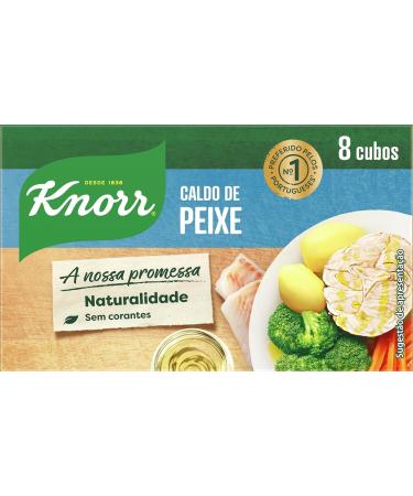 Knorr Bouillon (4 pi ces) | poisson | fruits de mer | viande | poulet | paquet de 4 avec 8 cubes - Buy Online on GoSupps.com