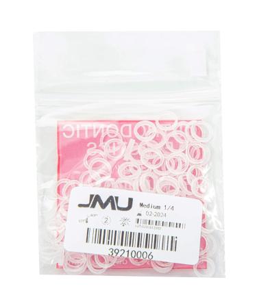JMU Orthodontic Elastics 1/4 Medium Rubber Bands 500 Pack - Latex Free, Made in USA - Buy Online on GoSupps.com