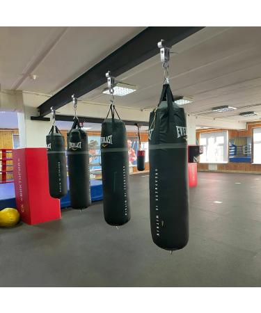 SupaWay Heavy Duty Steel I-Beam Clamp for Boxing Bags | Adjustable 63mm-220mm | 204kg Capacity | Durable Perforated Hanger - Buy Online on GoSupps.com