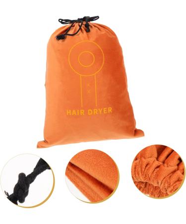MAGICLULU 3pcs Hair Dryer Storage Bag Hairdryers for Women Tote Organizer Pouch Holder Blow Dryer Drawstring Bag for Women Handbag Inserts Organizer Flannel Tote Bag Suede Universal Travel - Buy Online on GoSupps.com