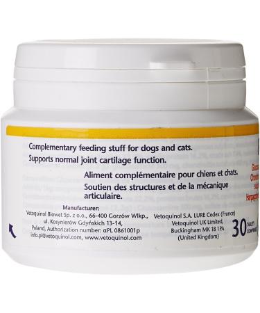 Vetoquinol Flexadin Food Supplement Bottle of 30 Scored Tablets - Buy Online on GoSupps.com