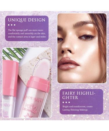 Aoowu Highlighter Powder Stick - Pink Glitter Body & Face Highlighter (9g) | Shimmering Sparkle for Lips Hair & More - Buy Online on GoSupps.com