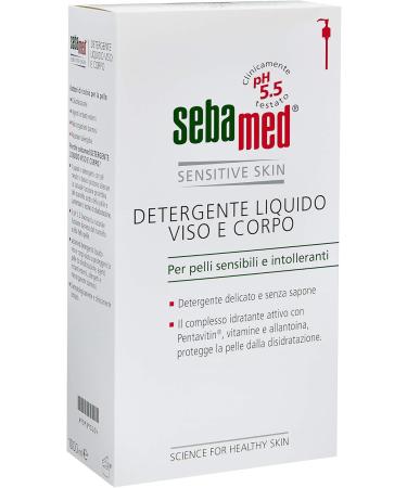 Sebamed Liquid Cleanser for Face and Body for Sensitive and Intolerant Skin pH 5.5 1000ml - Buy Online on GoSupps.com