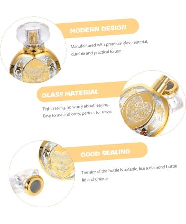 Angoily Perfume Bottle Perfume Glass Bottle Perfume Mini Small Perfume Dispenser Refillable Cologne Dispenser Terrariums Retro Decor 50ml Glass 50ml Perfume Empty Travel Filling - Buy Online on GoSupps.com