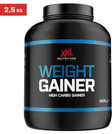 XXL Nutrition Weight Gainer - 2500g Protein Powder for Muscle Mass & Building | EAA BCAA Low Fat - Vanilla Flavor - International Shipping Available - Buy Online on GoSupps.com