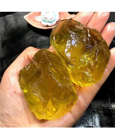 Natural raw Citrine Rough ore raw Stone Aromatic Diffuser Stone Fish Tank Ornament Home Goods (Size : 5 Piece 3-4cm) - Buy Online on GoSupps.com